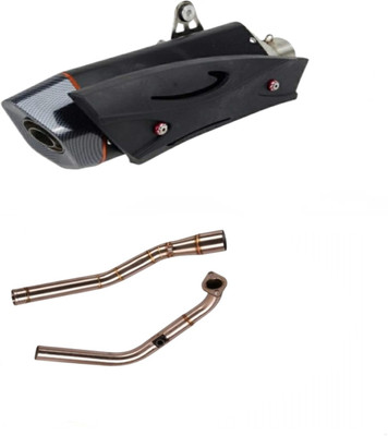 acube mart Yamaha R15 Slip-on Exhaust System(Stainless Steel)