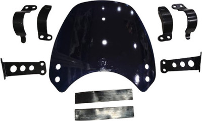GRILLO Hunter 350 Unbreakable Headlight Glass Visor Only For Hunter 2025 Bike Fairing Kit