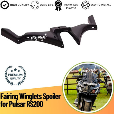 ENEMYT FK3 Fairing Winglets Spoiler for Pulsar RS200 Motorcycle Front Fairing Protect Bike Fairing Kit