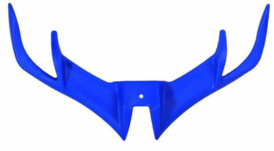 Gogna Mart Winglet 2.0 Without Paint for Yamaha R15 V3 (Blue) Bike Fairing Kit