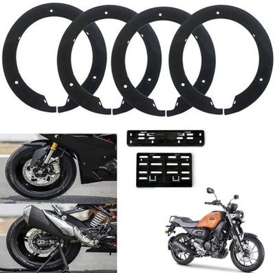 DAZZRIDE PRO DISC front and REAR WHEEL COVER for 17 inch motorcyle wheels WC47 Bike Fairing Kit