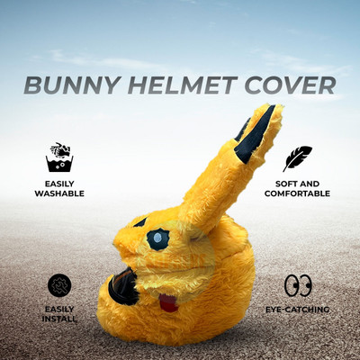 SRPHERE Helmet Cover for Motorcycle piikachu Helmet Cover for Full Helmets Cartoon Bike Fairing Kit