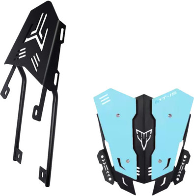 Gogna Mart Trail Expedition Carrier/Top Rack/Back Rack for Yamaha, mt visor l .blue Bike Fairing Kit