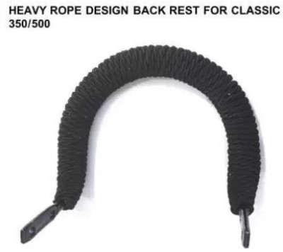 aqrin HEAVY ROPE DESIGN BACK REST FOR CLASSIC 350/500 Bike Fairing Kit