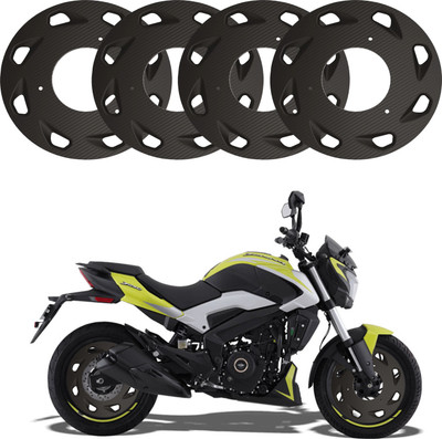 ASRYD 17 Inch 4 Pcs ABS Plastic PRO Disc Bike Wheel Cover For Dominar 250/400 Bike Fairing Kit