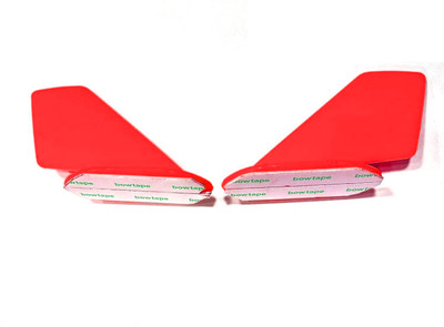 waytwogmart SIDE WINGS UNIVERSAL FOR BIKE AND SCOOTY 002 Bike Fairing Kit