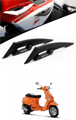 MOTOROYS Universal Black Wing Side Helmet Spoiler Aerodynamic Wing Dynamic Helmet SG18 Bike Fairing Kit