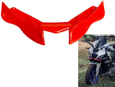 VermsBikers R15V4/M ring light Red+R15v4/M Winglet Red Bike Fairing Kit