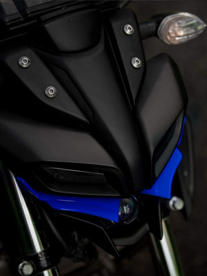 VermsBikers MT Bike Winglet for Yamaha (Blue) Bike Fairing Kit