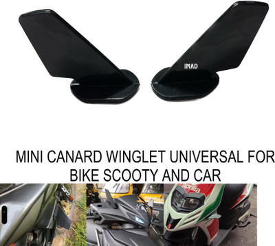 imad NEW MINI CANARD WINGLET UNIVERSAL Bike Fairing Kit