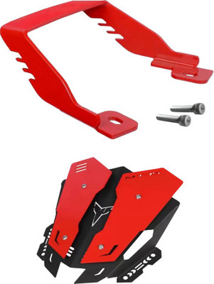Gogna Mart Tail Protector/Grab Rail for Yamaha MT 15 V1 & V2 , mt visor red Bike Fairing Kit