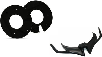 Alleykat Dark Knight winglet01 Bike Fairing Kit,17in Disk Wheel Cover for KTM200 Duke Bike Fairing Kit