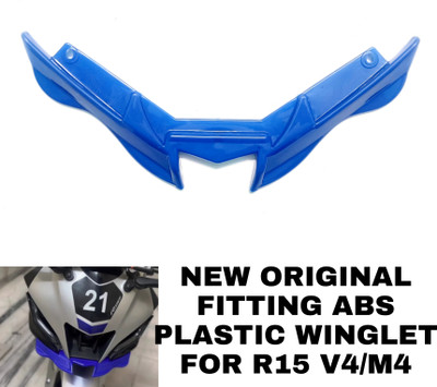Aklin Boky NEW ORIGINAL FITTING WINGLET FOR R15 V4/M4 BLUE Bike Fairing Kit
