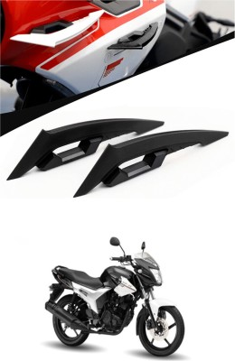 LOVMOTO Universal Black Wing Side Helmet Spoiler Aerodynamic Wing Dynamic Helmet SG36 Bike Fairing Kit