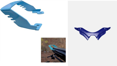 acube mart MT 15 WINGLET BLUE with Heavy Grab Rail For Yamaha MT 15 fit Both V1 & V2 blue Bike Fairing Kit