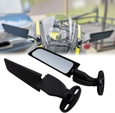OBEROI'S TRADERS Stealth / Rizoma Wing Fin Rear View Mirror Universal For All Fairing Bikes Bike Fairing Kit