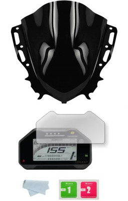 Gogna Mart DB Visor for Yamaha R15M,R15 V4 Bike Headlight Visor and r15 v4 screen guard Bike Fairing Kit