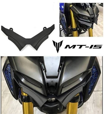 VermsBikers MT-15 Bike winglet Black for Yamaha Bike Fairing Kit