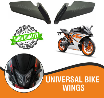 Allowing FLY WINGLET SMALL BLACK Bike Fairing Kit