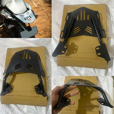 Auto MT Trail Carrier Back Rack Metal Heavy Seat Extender for BAJAJ DOMINAR 400 \250 Bike Fairing Kit