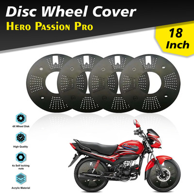 ASRYD Motorcycle Full PVS Wheel cover Universal Bike fitting Only fitted By 18 inch Bike Fairing Kit