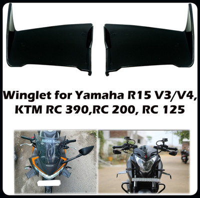 ENEMYT Winglet for Yamaha R15 V3/V4, KTM RC 390,RC 200, RC 125-new287 Bike Fairing Kit