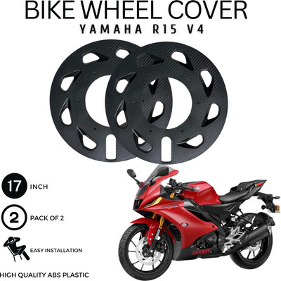 ENEMYT Carbon Finish Front/Rear Pro Disc New Wheel Cover 17 Inch For YAMAHA R15 V4 Bike Fairing Kit