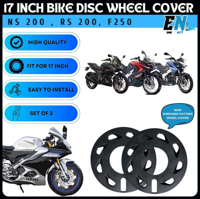 ENEMYT 17 Inch Full Ducati Plastic Set Of 2 Wheel Cover For NS 200 , RS 200, F250-n Bike Fairing Kit