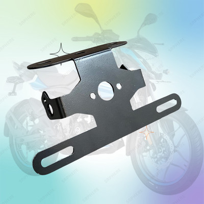 SRPHERE MYT7 SET 1 TAIL NUMBER FOR NS PULSAR Bike Number Plate(Aluminium 12 cm  x  8 cm)