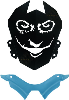 Vagary Joker Design Metal Visor With Winglet For Yamaha MT 15 Bike Fairing Kit