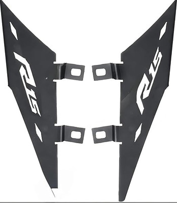 Kiton R15v4 Back Grab Rail Laser Cut Tail Protector (Black) Bike Bike Fairing Kit