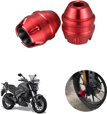 Huims Red CNC Anti Drop Front Fork Frame Slider for Bajaj Dominar 400 Bike Fairing Kit