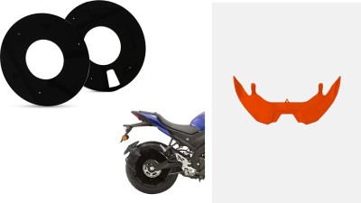 acube mart KTM RC 200 RC 390 Winglet orange with WHEEL DISC cover for 17inch wheel Bike Fairing Kit