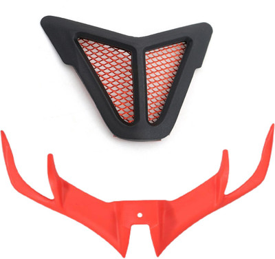 Gogna Mart nose grill red jali with v3 winglet red Bike Fairing Kit