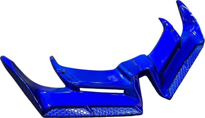 way2gmart premium painted Winglet For R15 v3/V4/M aerox/ Ninja 250 300 set (blue) Bike Fairing Kit
