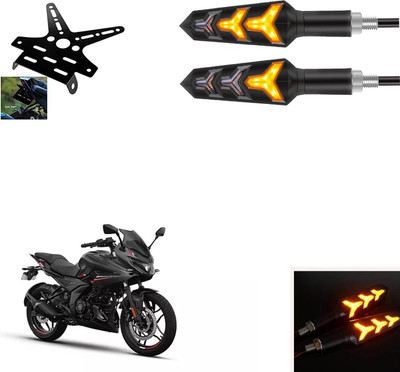 Vagary Bike Running Indicator With Number Plate Holder/Tail Tidy Bajaj Pulsar F250 Bike Fairing Kit