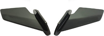 acube mart bike wings Winglet small black for universal for bike/scooty/helmets Bike Fairing Kit