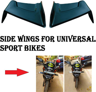 KGMZONE Motorcycle Front Fairing Aerodynamic Winglets Side Spoilers Bike Fairing Kit Bike Fairing Kit