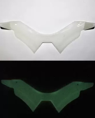 Gogna Mart Winglet Compatible For Yamaha MT 15 (radium) , mt grill black Bike Fairing Kit