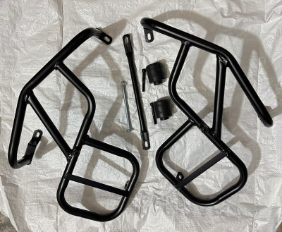 Auto MT Leg Guard Crash Guard WID Frame Slider for Royal Enfield Hunter 350(Royal Enfield)