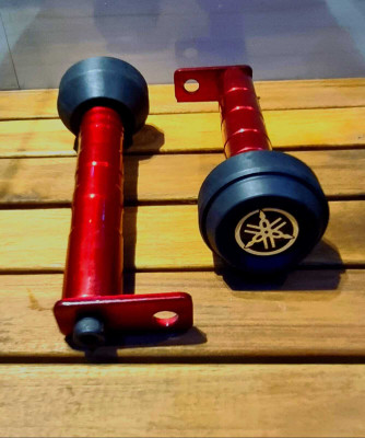 Durior HEAVY DUTY FRAME SLIDERS R15 V3 , R15 V2 MT 15 Bike Crash Guard(Yamaha)