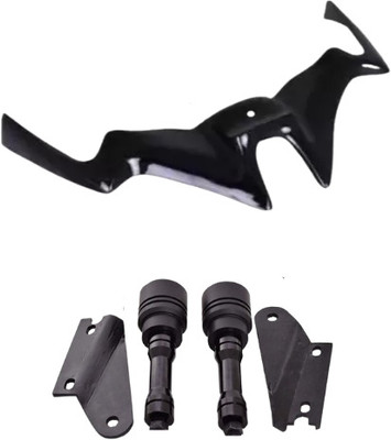 Gogna Mart Pulsar Rs 200 Frame Slider Crash Guard with Brackets and winglet winglet Bike Fairing Kit