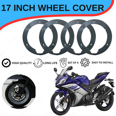 SRPHERE PVC4 GOOD QUALITY SET OF 4 NEW DESIGN 17 INCH WHEEL DISC FOR R15 V2 Bike Fairing Kit