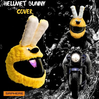 SRPHERE SRHMX- Premium Rabbit Design Bunny Helmet Cover for Full Helmet Bike Fairing Kit