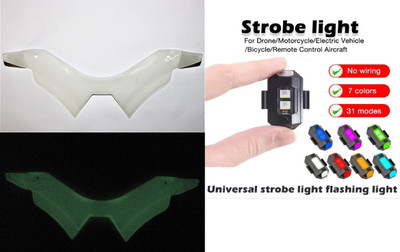acube mart MT 15 WINGLET Radium + Aircraft led blinker 1pc Bike Fairing Kit