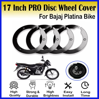 ASRYD 17 Inch PRO Disc Wheel Cover For Bajaj Platina 100 Front Back Wheel Cover Bike Fairing Kit