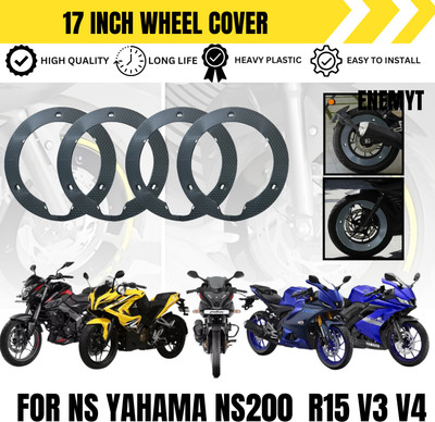 SRPHERE New PRO Disc Wheel Cover For Bajaj Pulsar NS 17 inch Front Wheel Bike Fairing Kit