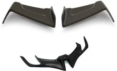 way2gmart bike wings Winglet black for R15 V3 + R15 V3 winglet black Bike Fairing Kit