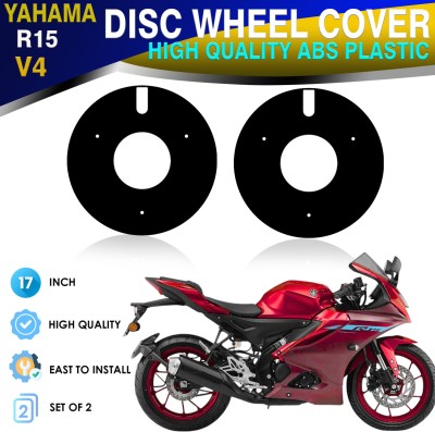 ASRYD 17 Inch 2pcs Acrylic PRO Disc Bike Wheel Cover For YAMAHA R15 V4,V3,V2 Bike Fairing Kit