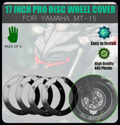 SRPHERE (MT-15 ) 4 Pcs PVC PRO DISC Wheel Covers for 17 inch Motorcycle Wheels-new50 Bike Fairing Kit
